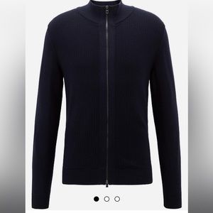 cardigan by BOSS Menswear, knitted in pure Italian merino wool